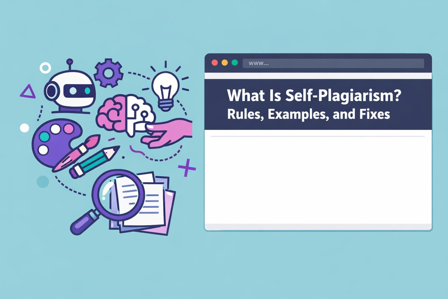 What Is Self-Plagiarism? Rules, Examples, and Fixes