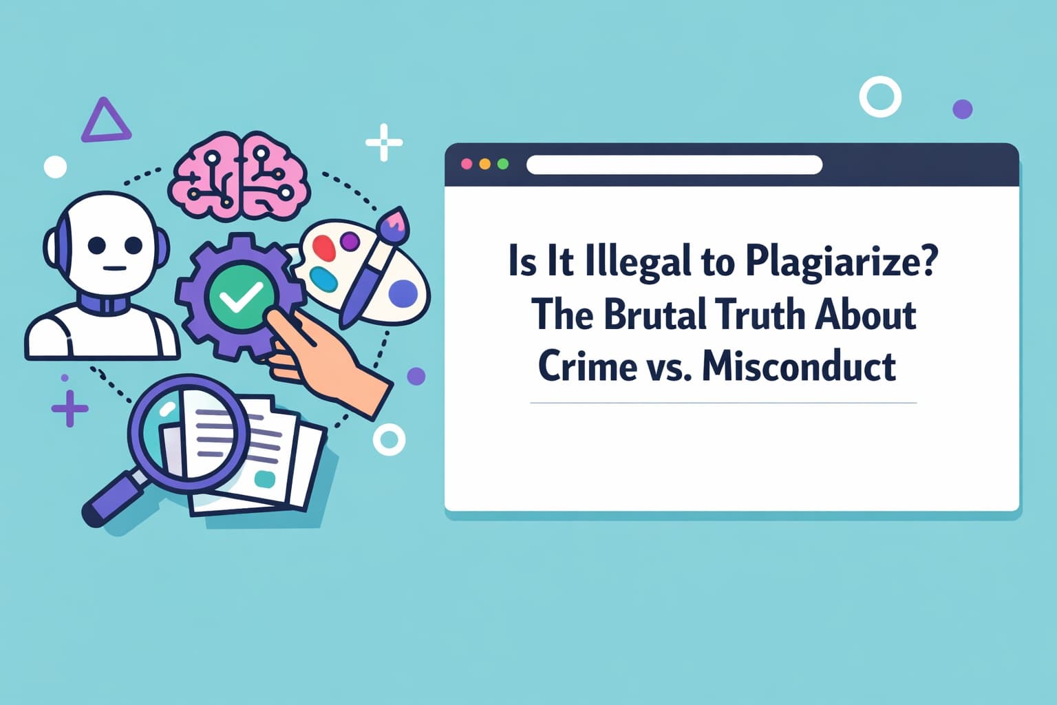 Is It Illegal to Plagiarize? The Brutal Truth About Crime vs. Misconduct