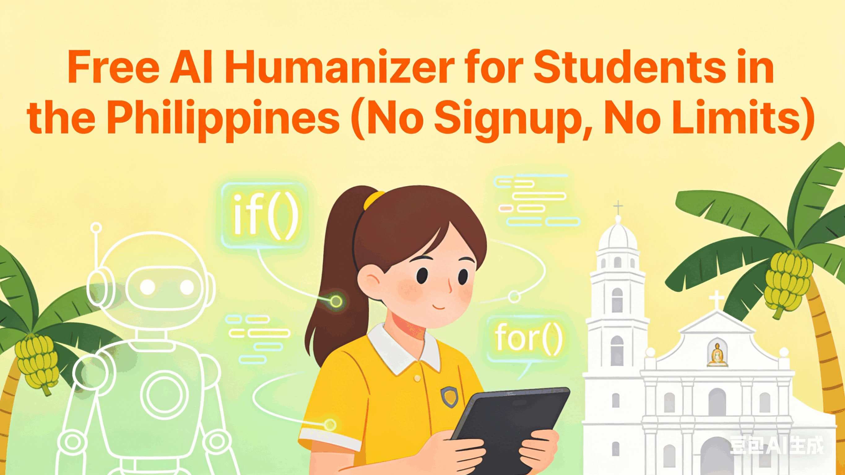 Free AI Humanizer for Students in the Philippines (No Signup, No Limits)