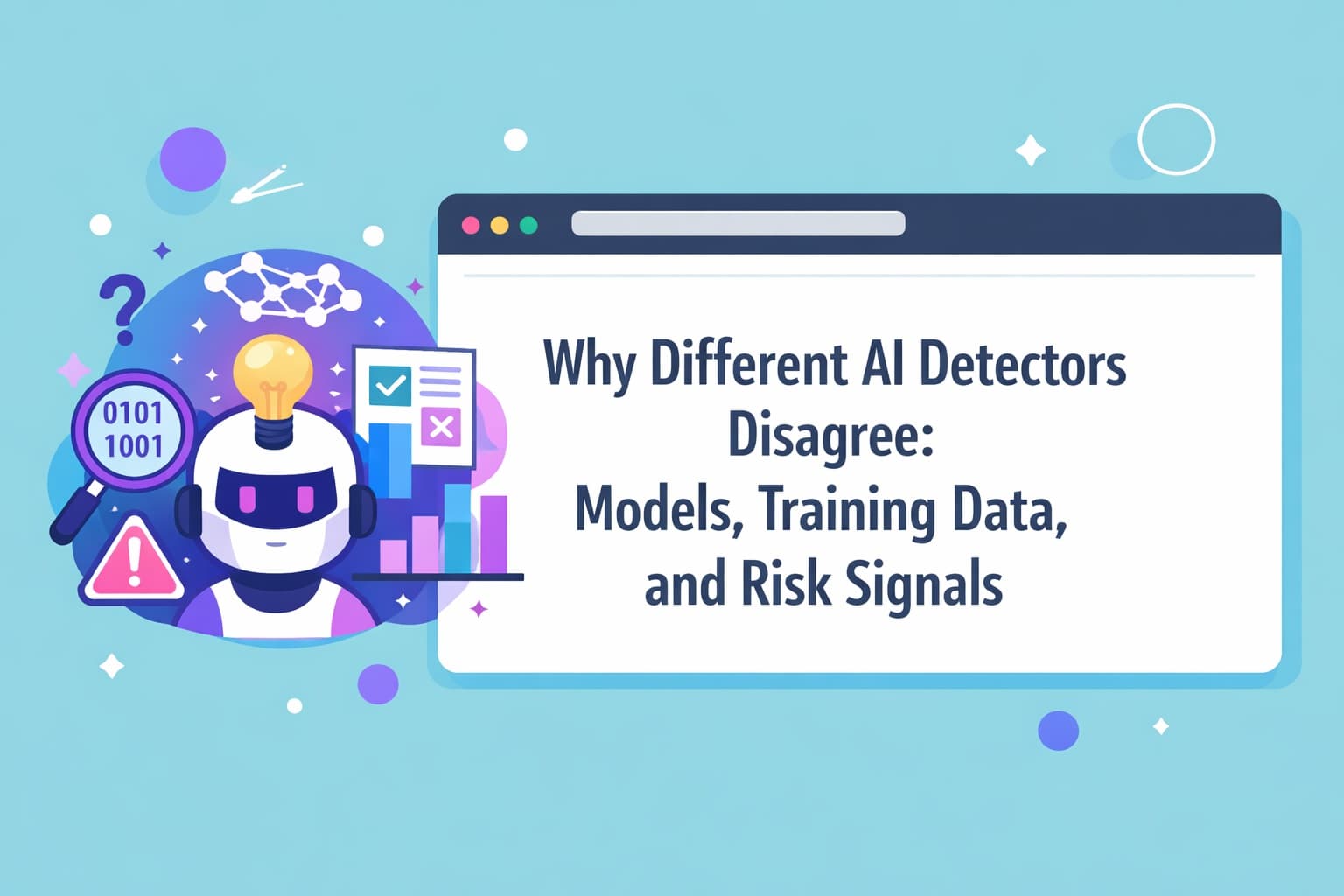 Why Different AI Detectors Disagree: Models, Training Data, and Risk Signals