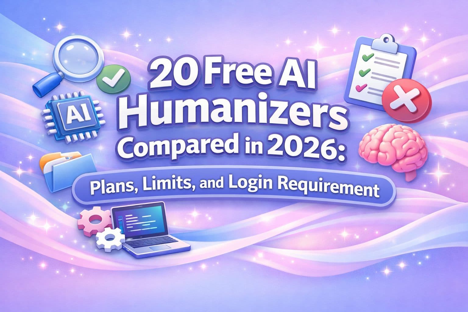 20 Free AI Humanizers Compared in 2026: Plans, Limits, and Login Requirements