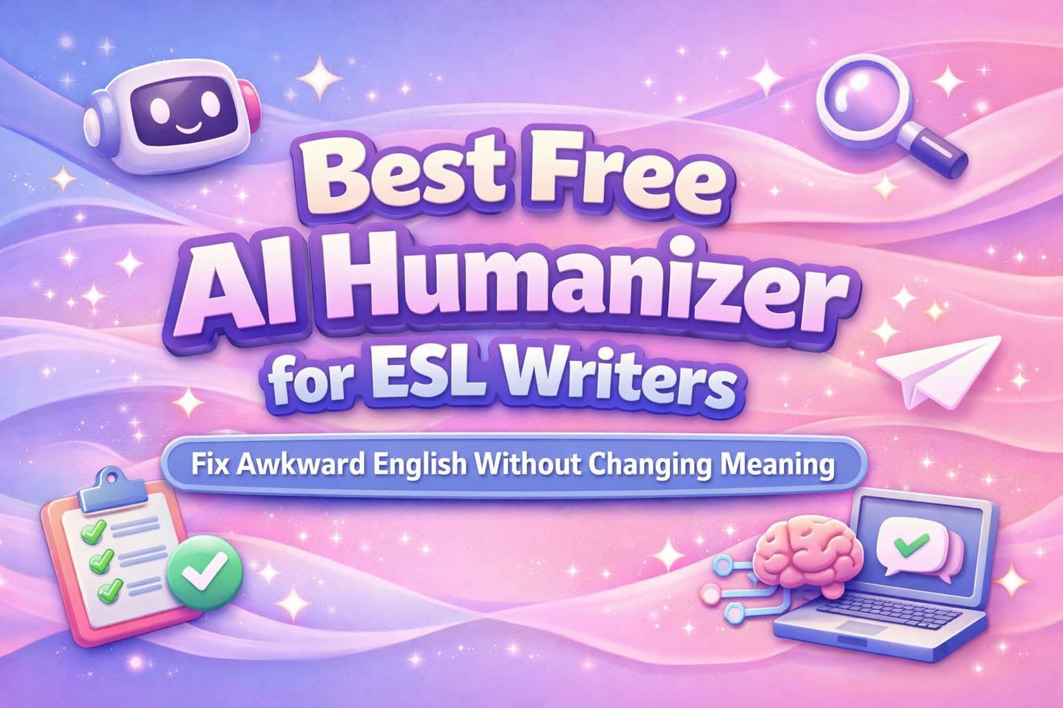 Best Free AI Humanizer for ESL Writers: Fix Awkward English Without Changing Meaning