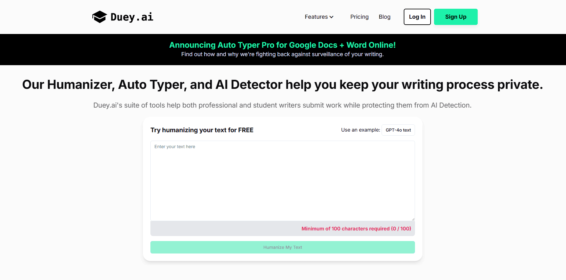 Best Duey.ai Alternatives (2026): Better AI Humanizers Compared