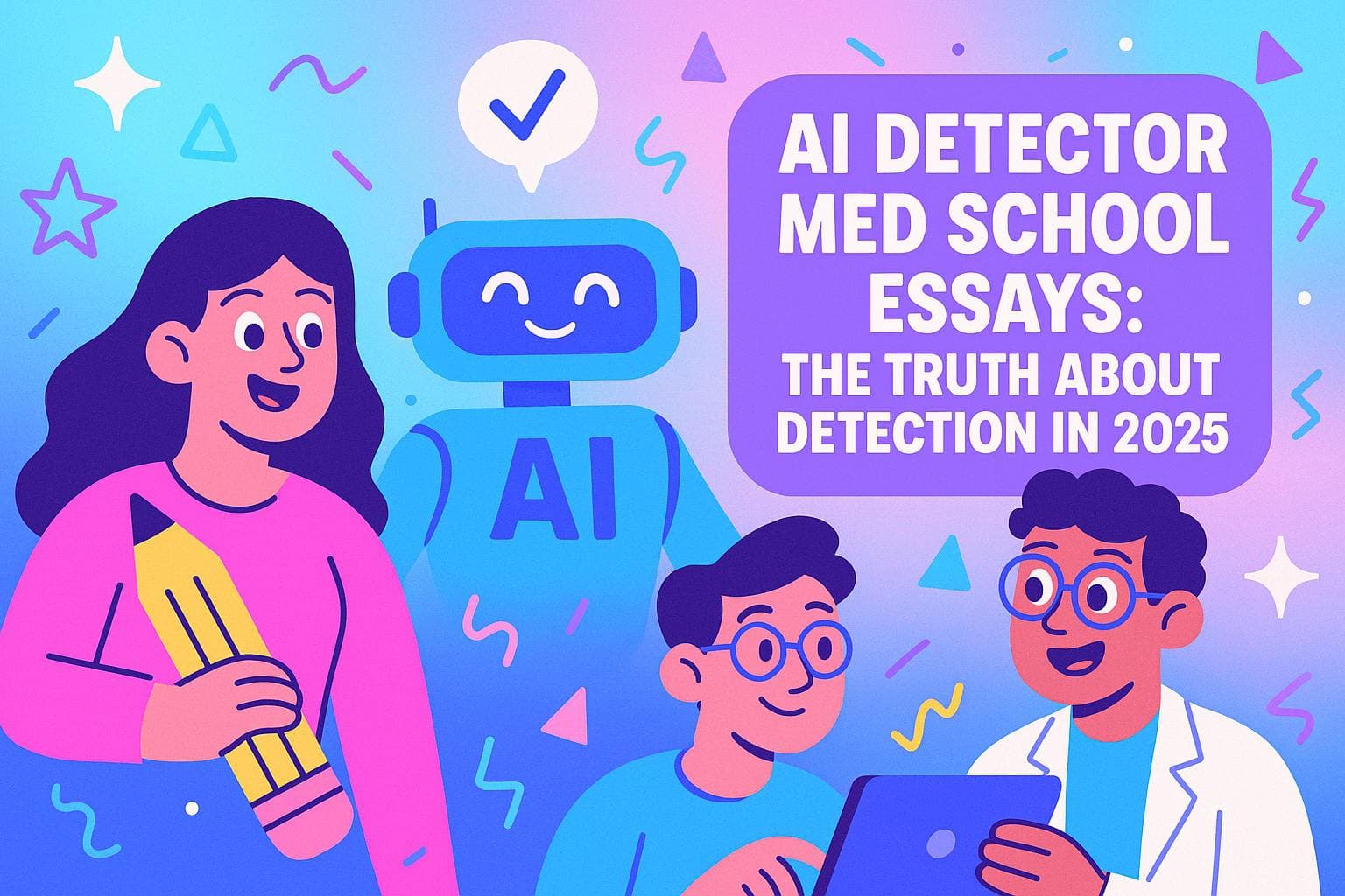 AI Detector Med School Essays:2025年における検出の真実