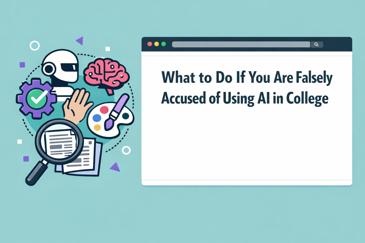 What to Do If You Are Falsely Accused of Using AI in College