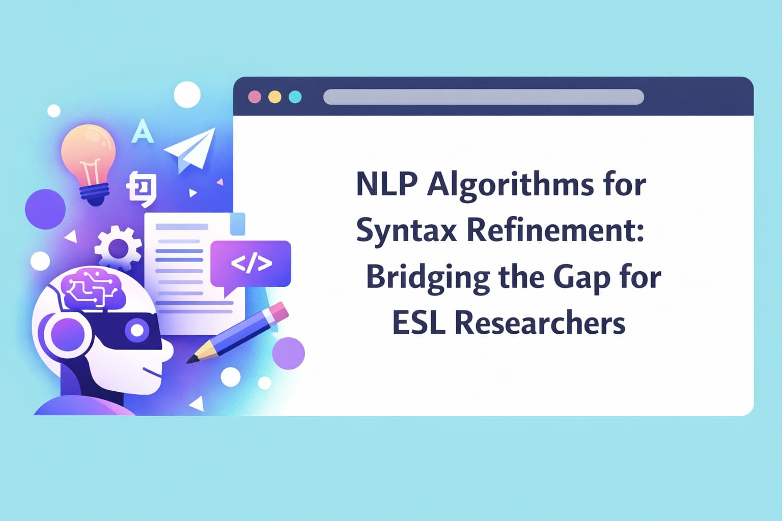 NLP Algorithms for Syntax Refinement: Bridging the Gap for ESL Researchers