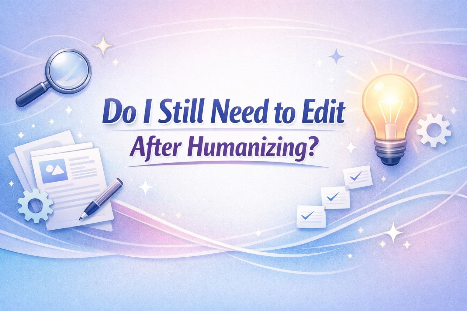 Do I Still Need to Edit After Humanizing? A Complete Guide