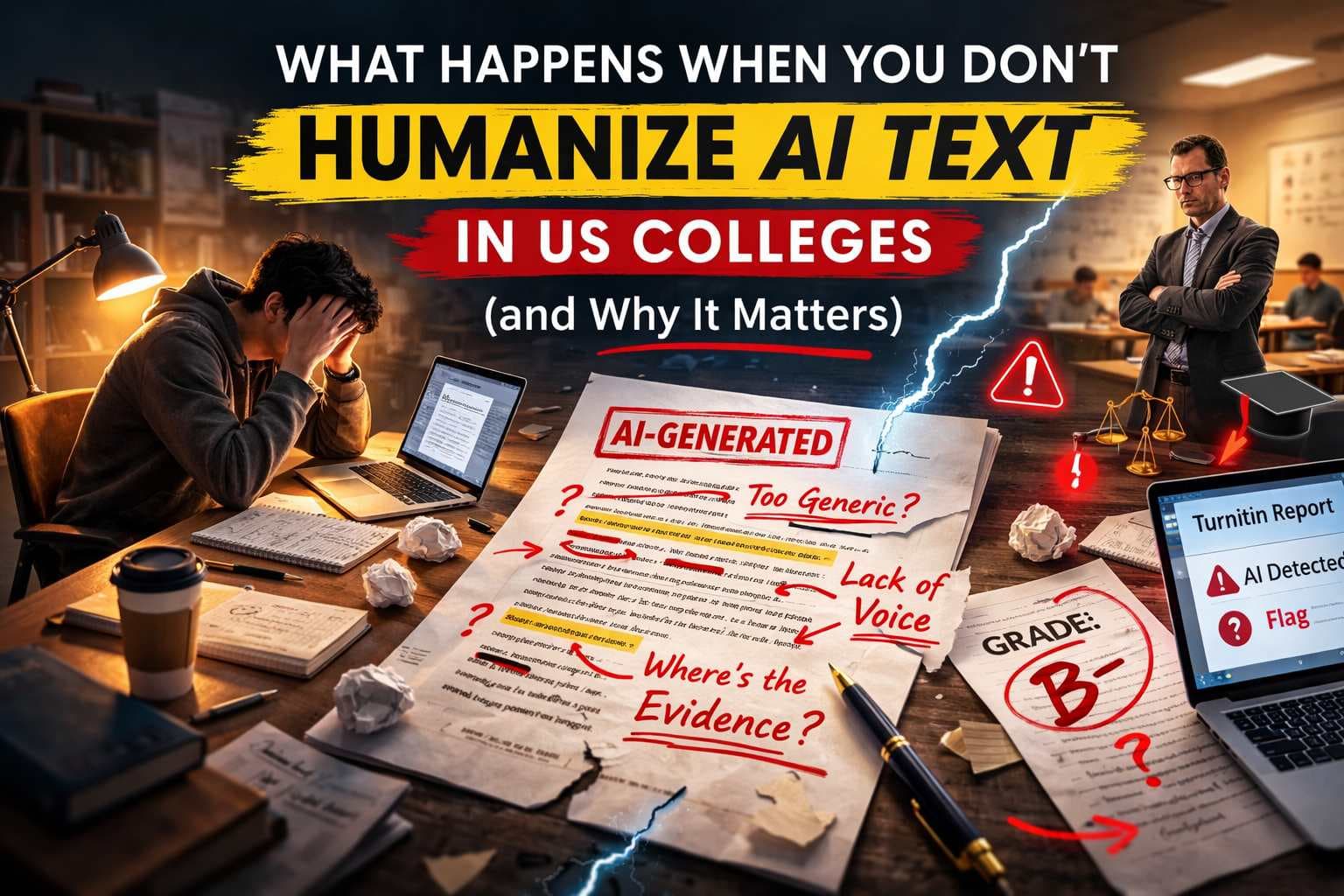 What Happens When You Don’t Humanize AI Text in US Colleges (and Why It Matters)