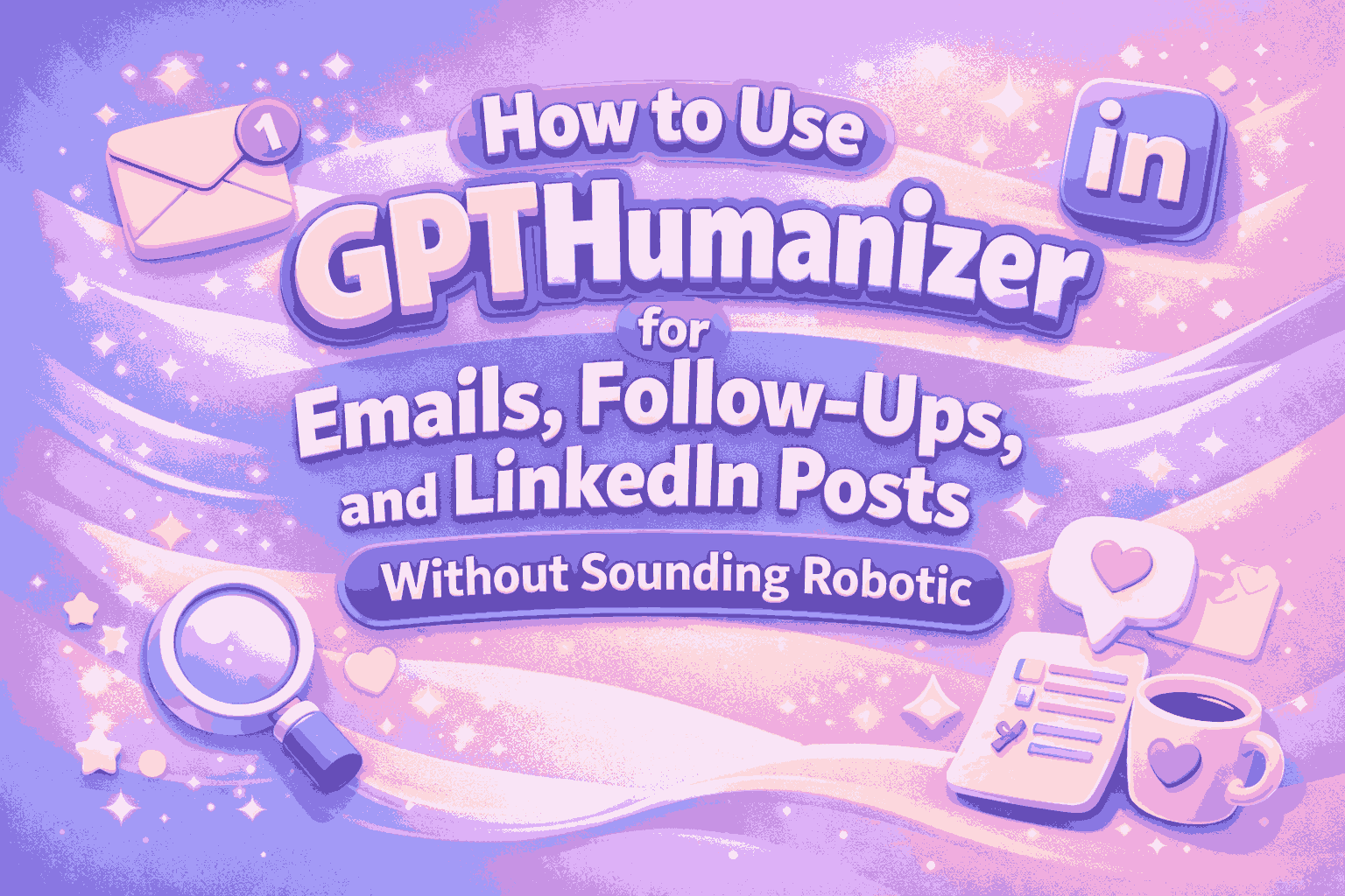 How to Use GPTHumanizer for Emails, Follow-Ups, and LinkedIn Posts Without Sounding Robotic